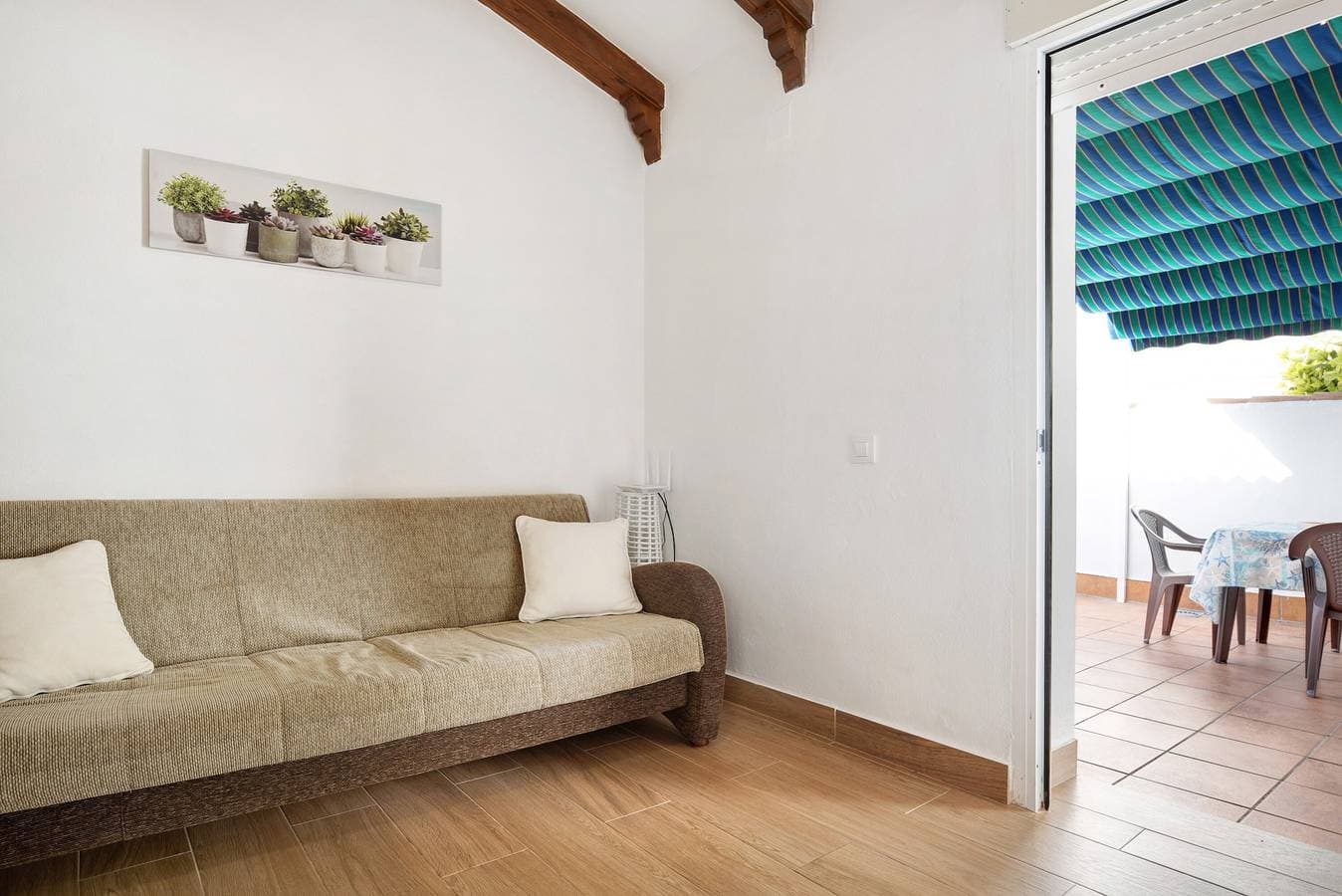 Foto 4 von 28: Haustierfreundliches 'Apartment en la Playa 2' mit Terrasse und WLAN