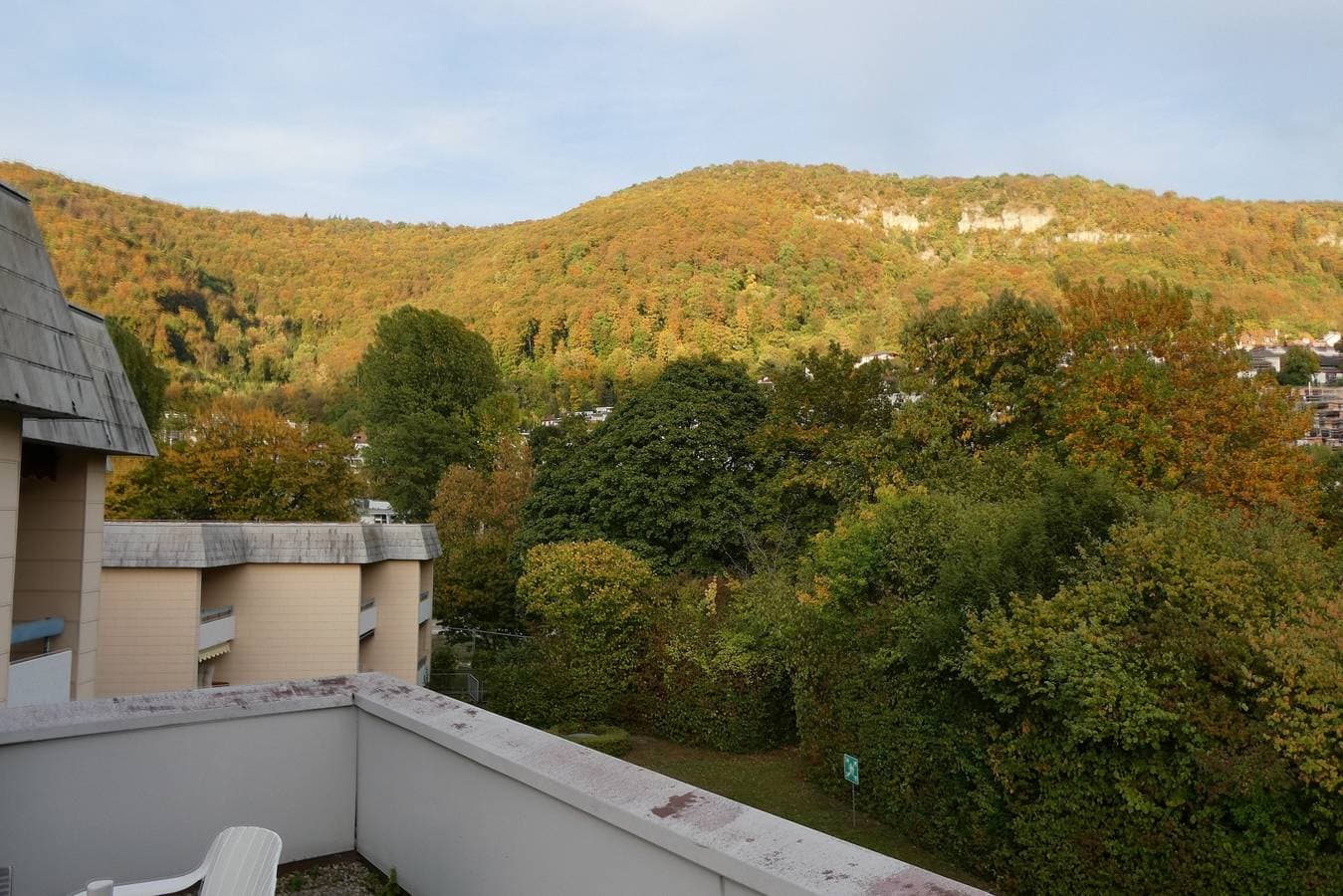 Foto 9 von 10: Apartment im Hotel 'Bad Urach' mit Gemeinschaftsterrasse, Garten und WLAN