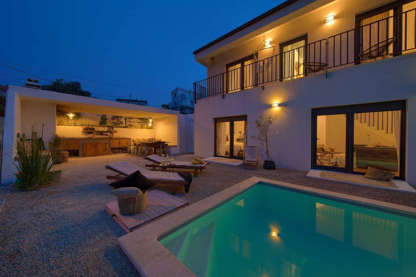 Foto 2 von 47: Villa Kucha 26b mit Pool und Meerblick