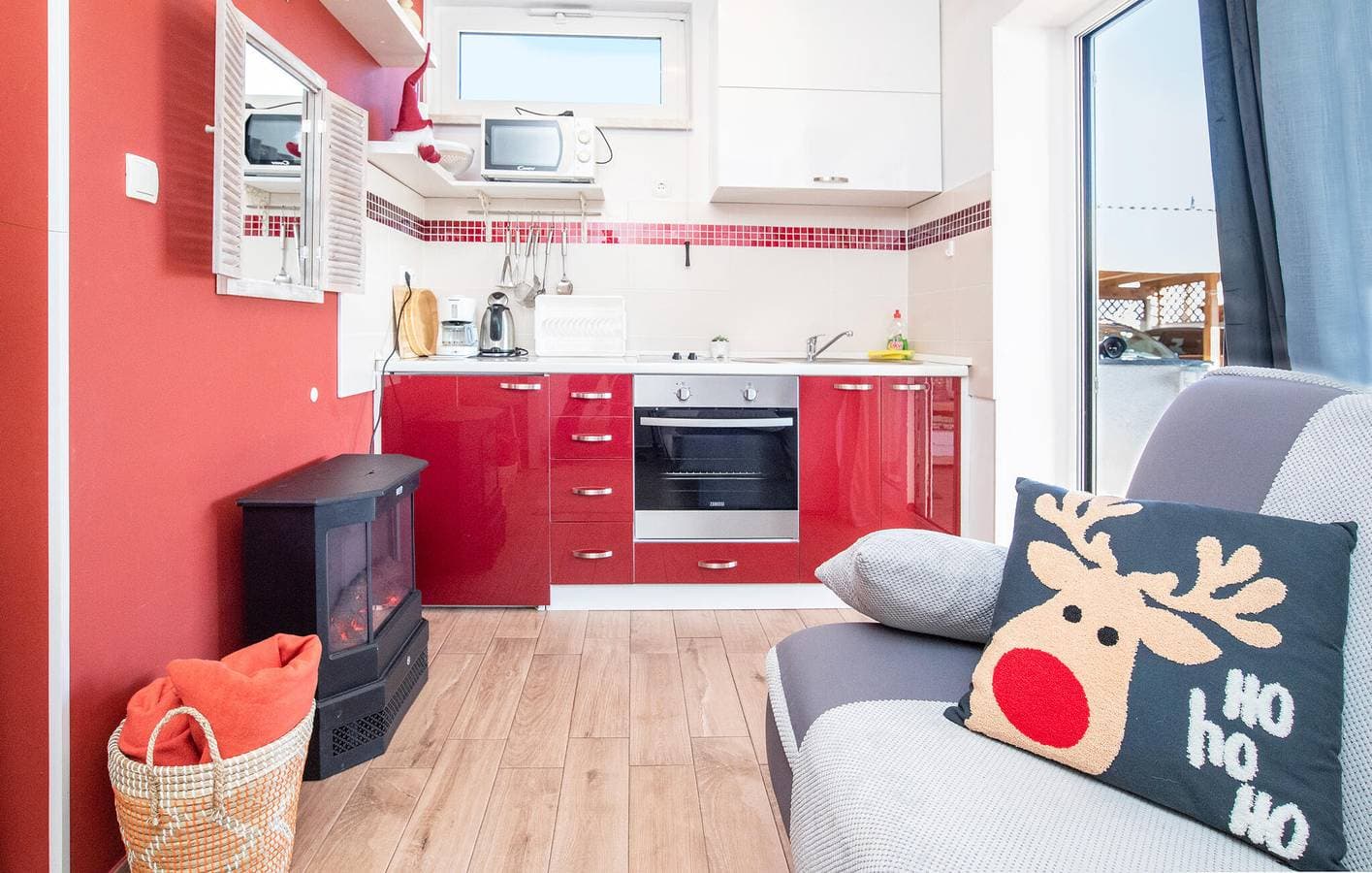 Foto 8 von 26: Ferienhaus am Wasser mit Parkplatz, WLAN und nur 2 km vom Hundestrand entfernt