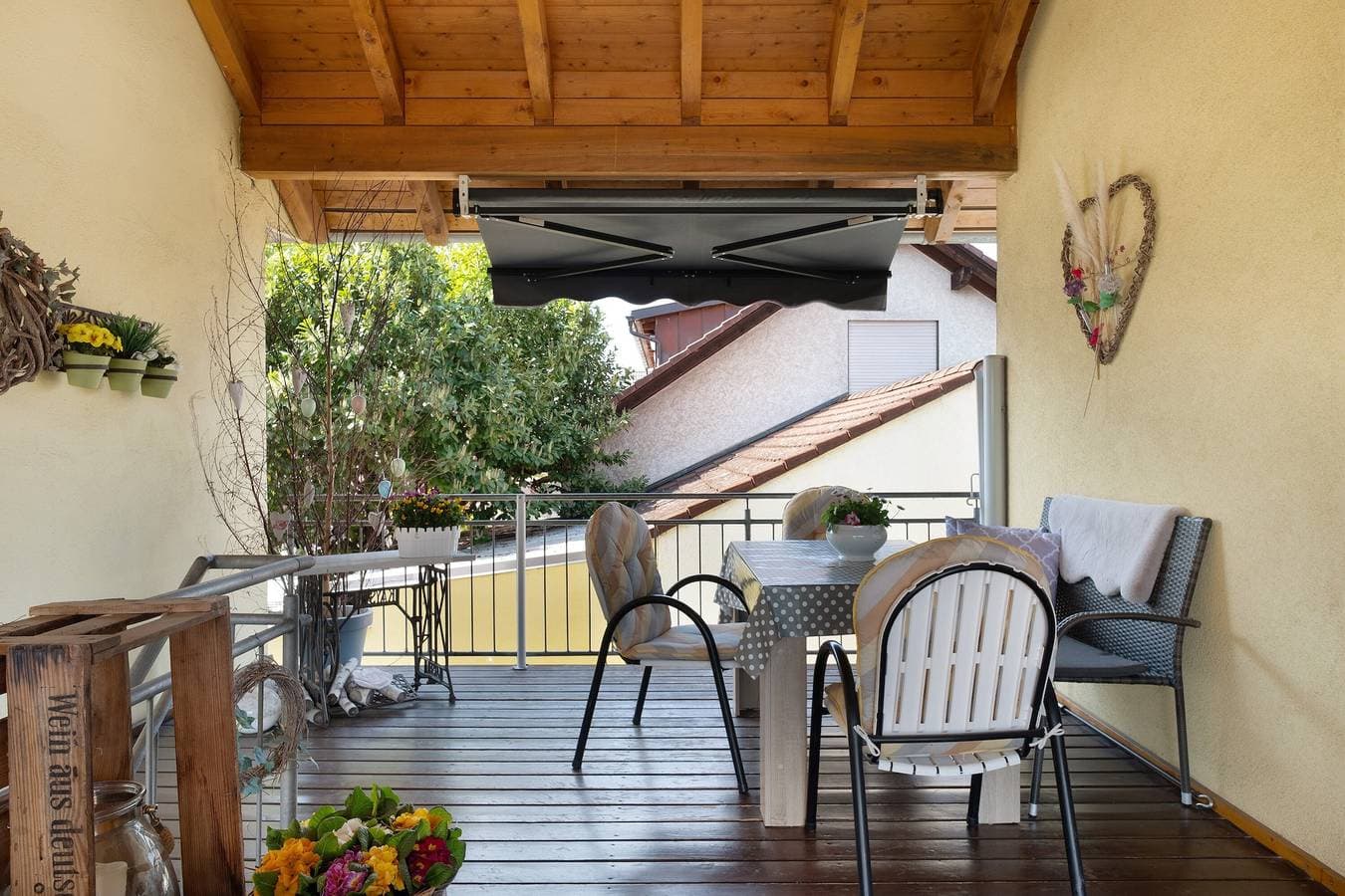 Foto 3 von 21: Ferienwohnung '45qm' mit Balkon, Wi-Fi und Klimaanlage