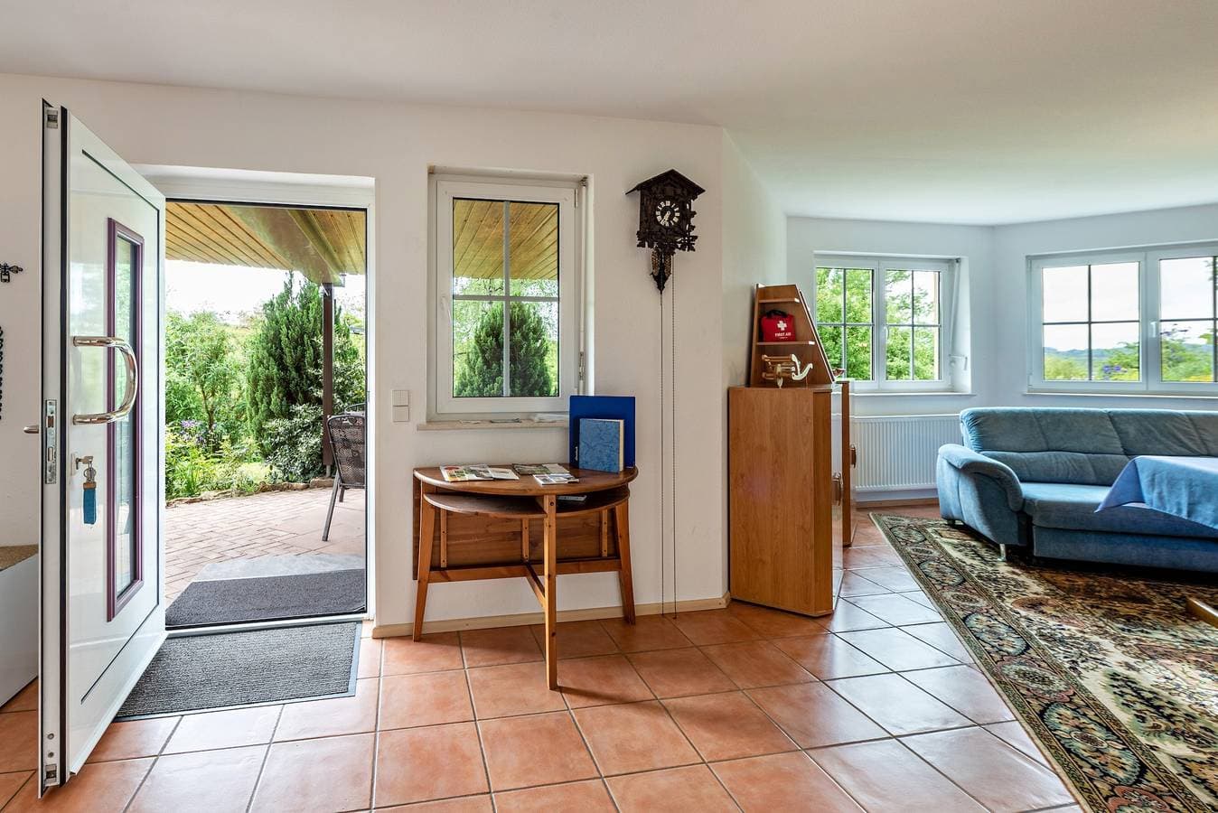 Foto 3 von 35: Ferienwohnung Alexandra mit Terrasse, Gemeinschaftsgarten und Wi-Fi