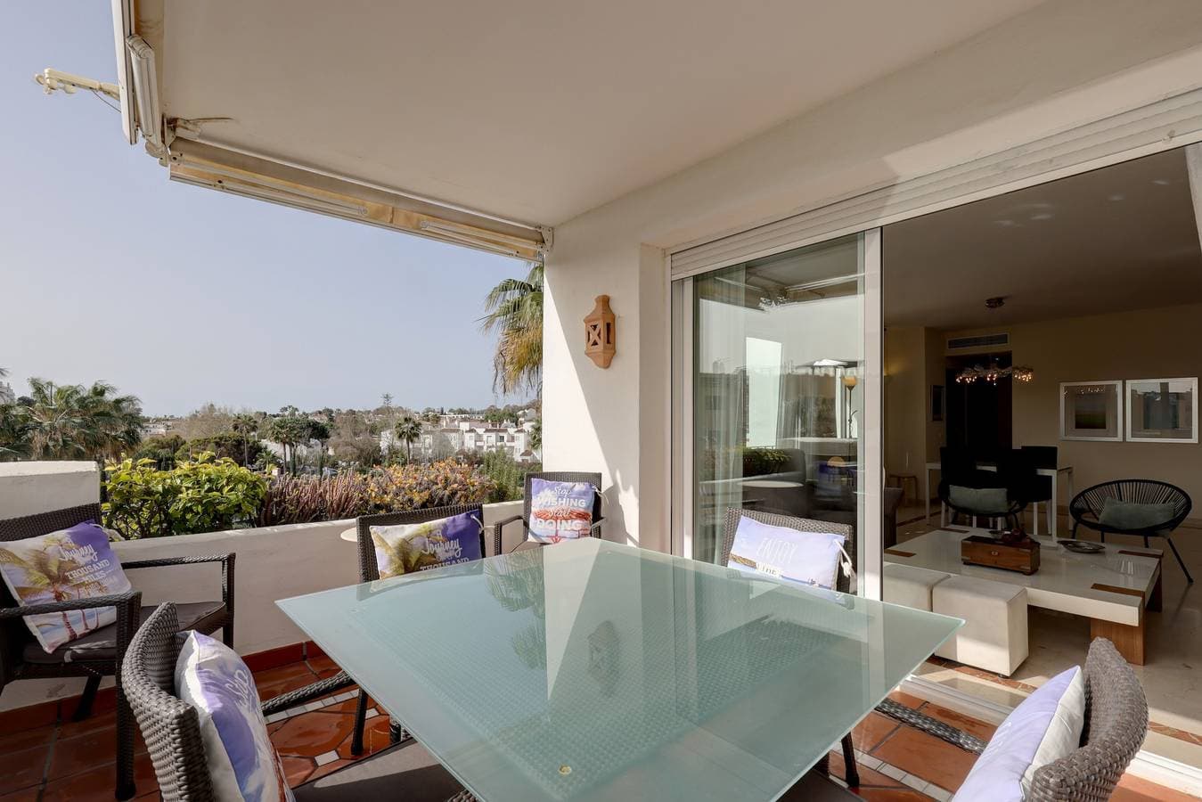 Foto 2 von 25: Ferienwohnung Costalita mit Meerblick, Terrasse, Gemeinschaftspool und WLAN