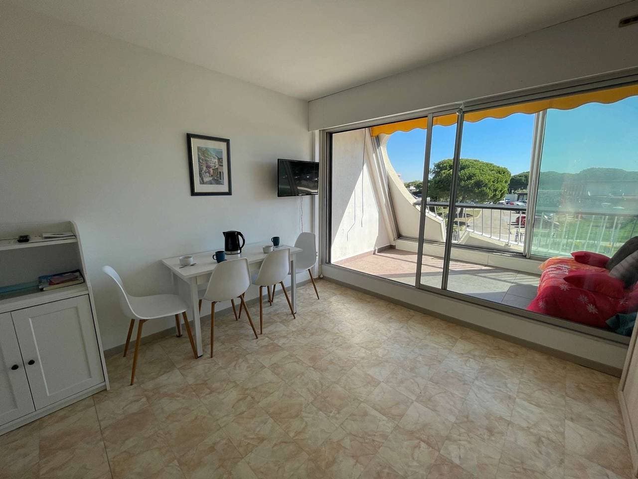 Foto 7 von 14: Klimatisiertes Studio für 4 Pers mit Pool und Parkplatz in Port Camargue