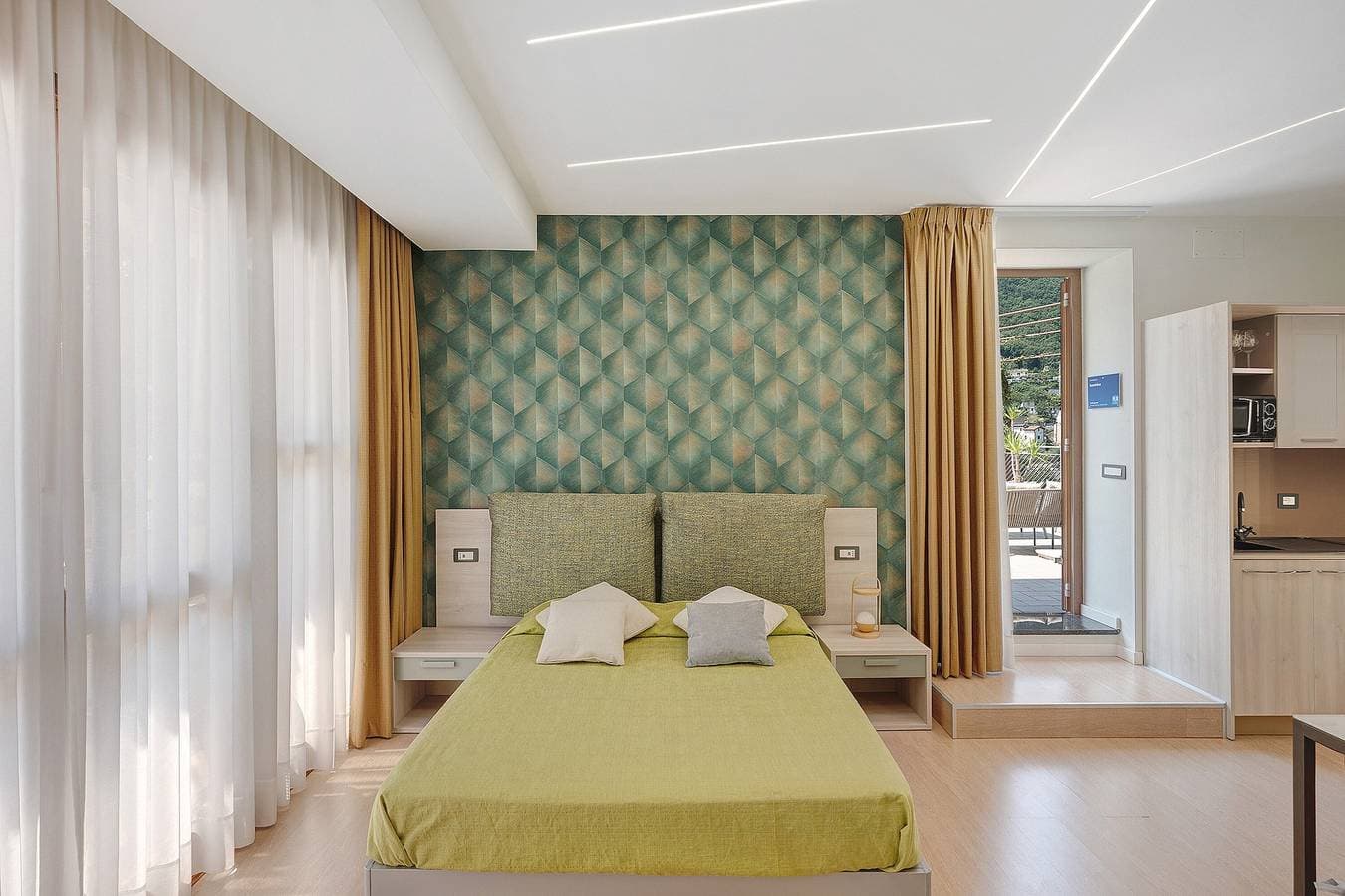 Foto 6 von 26: Apartment „Sunshine“ mit Meerblick, WLAN und Klimaanlage
