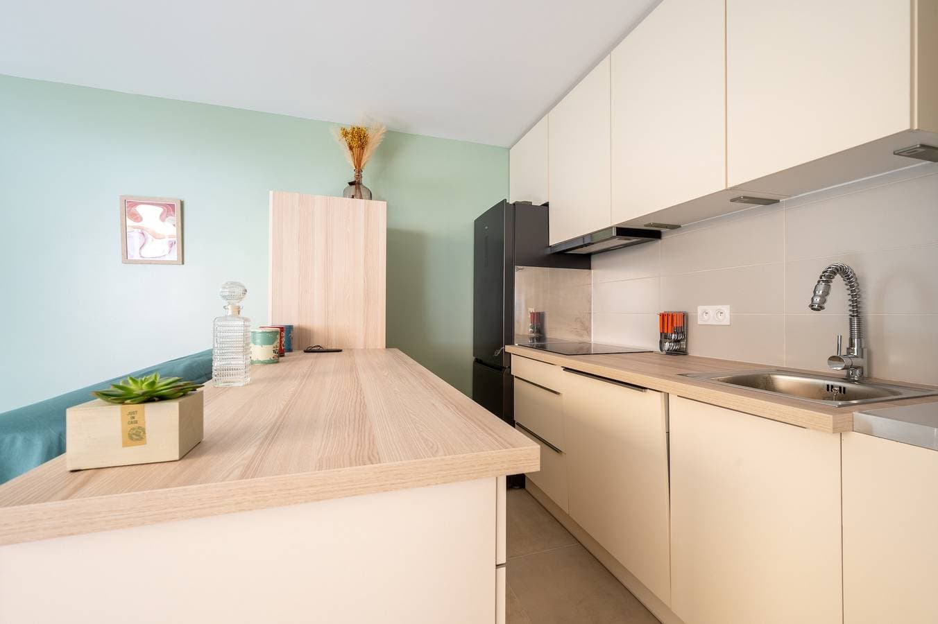 Foto 9 von 12: Ferienwohnung für 4 Personen mit Balkon