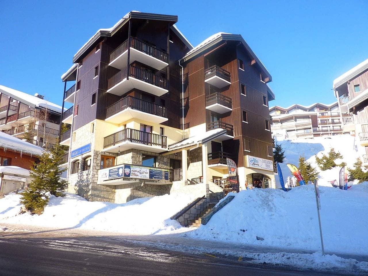 Foto 13 von 15: Studio Kabine Les Saisies, 4 Personen, zentral mit Balkon