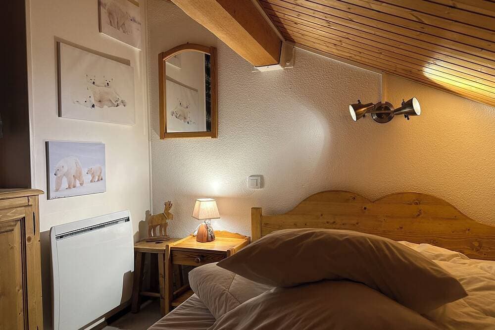 Foto 4 von 30: Maisonette, 2 Zimmer + Hütte in Tignes, Ski-in-Ski-out, Familienviertel