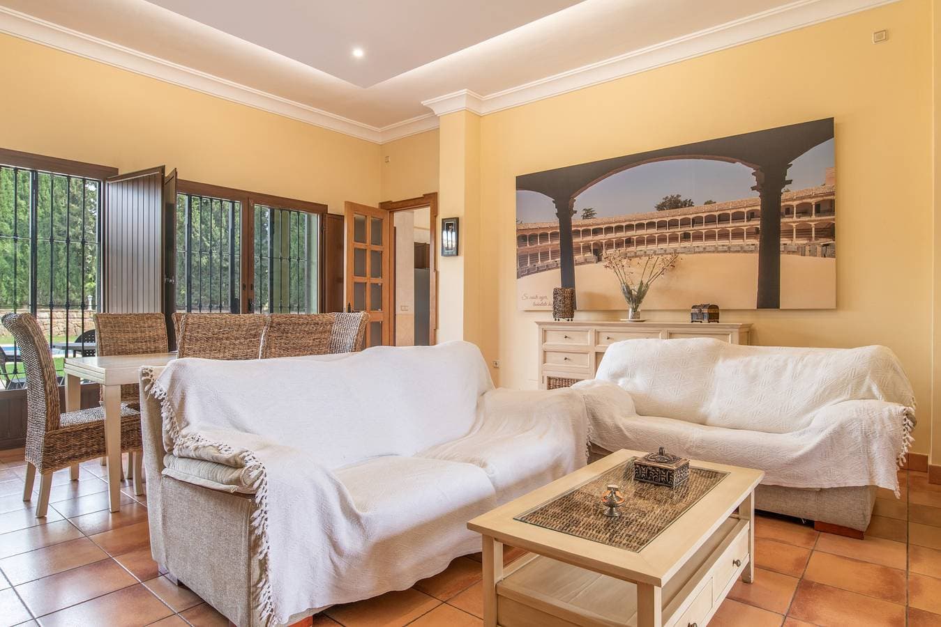 Foto 4 von 30: Villa „Las Viñas Ronda“ mit Bergblick, WLAN und Klimaanlage