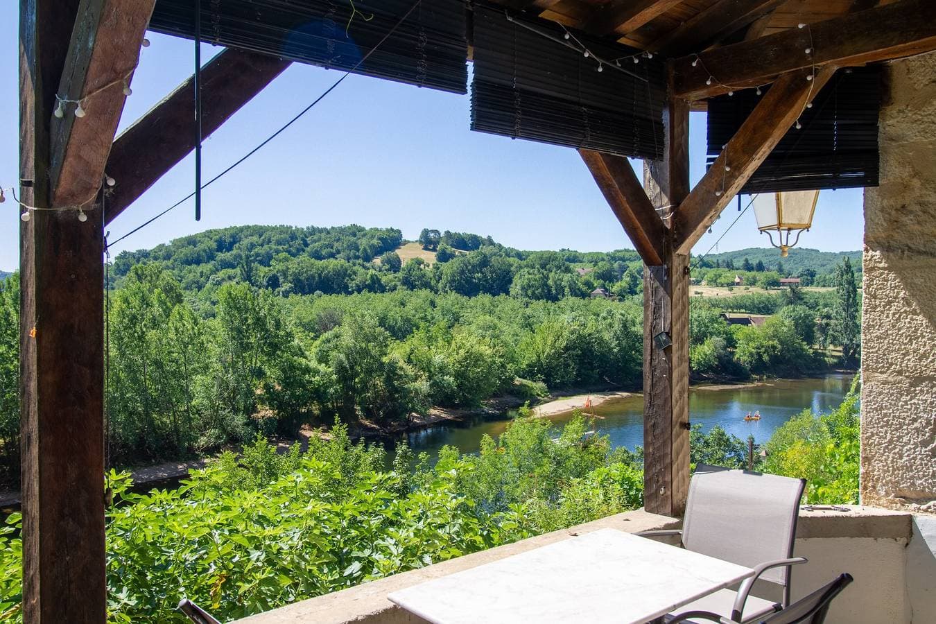 Foto 13 von 23: Le Mirador – Herrlicher Blick auf La Roque-Gageac und die Dordogne – Zwei private Balkone