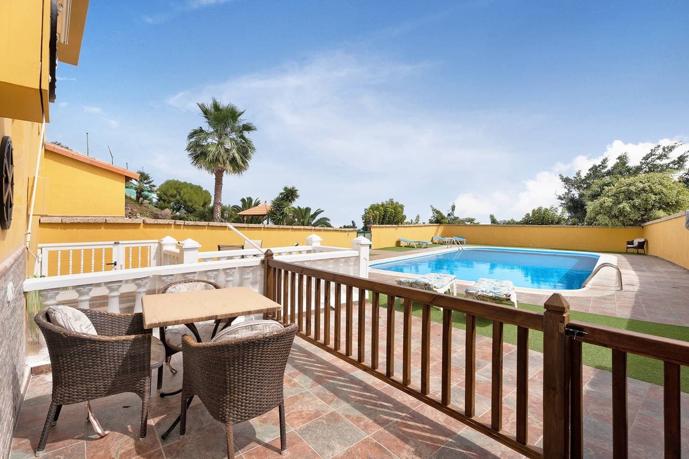 Foto 3 von 26: Ferienhaus 'P Armonia Rural' mit Meerblick, Terrasse, Gemeinschaftspool und WLAN