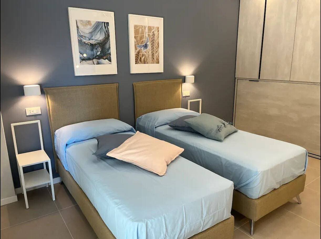 Foto 11 von 20: Ferienwohnung 'Gallipoli Waterfront' mit Meerblick, Balkon und Klimaanlage