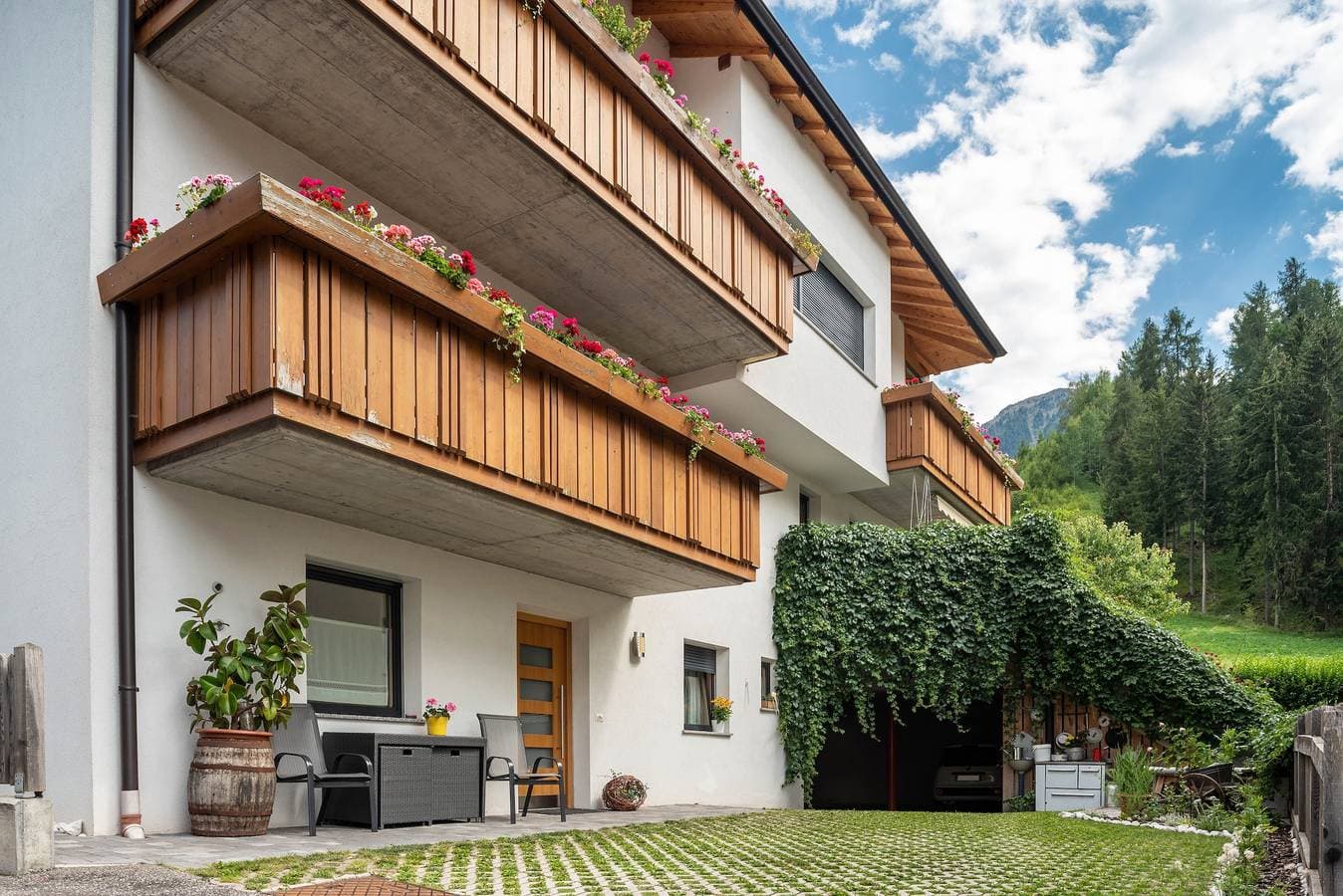 Foto 5 von 28: Apartment 'Hilber Fermeda' mit Bergblick, privater Terrasse und WLAN
