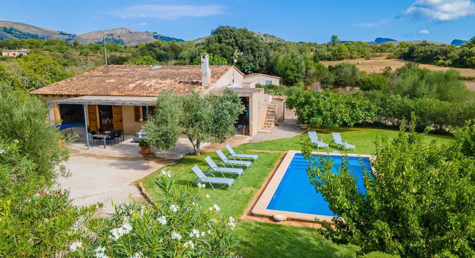 Foto 2 von 25: Finca 'Sa Clova' mit Bergblick, privatem Pool und WLAN