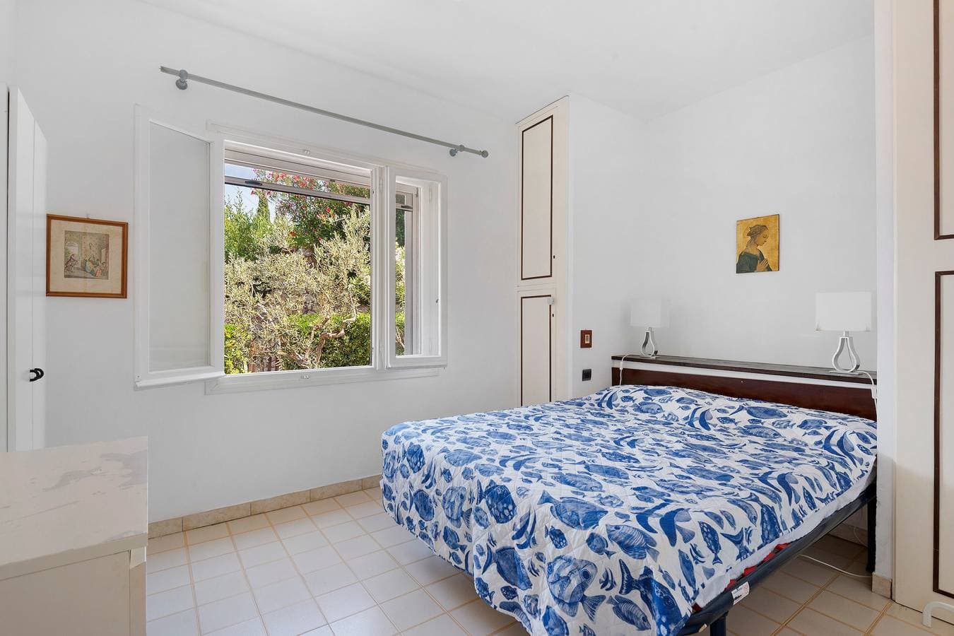 Foto 12 von 25: Ferienwohnung 'Villetta Barabarca am Golfo Stella' mit Meerblick & privatem Garten