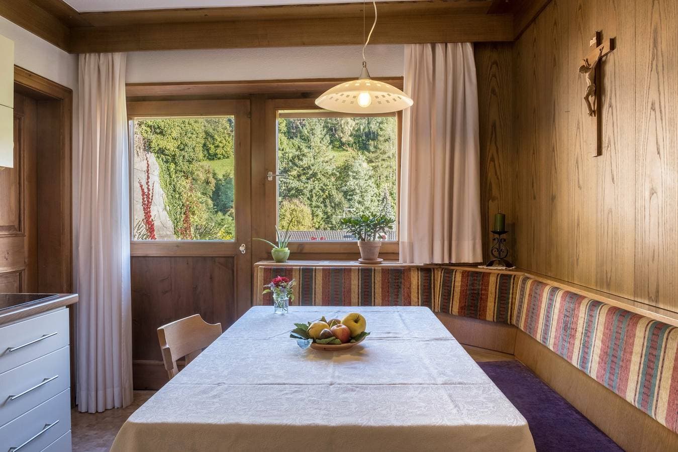 Foto 7 von 21: Ferienwohnung "Schlern" in landschaftlich reizvoller Umgebung mit Bergblick & Garten