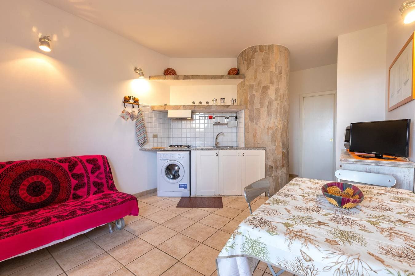 Foto 5 von 19: Ferienhaus "Pergola 708" wenige Meter vom Strand entfernt mit Klimaanlage und privater Terrasse