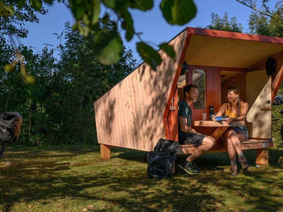 Foto 13 von 45: Domaine d'Haulmé - Unterkunft 2 personen - Cabanétape