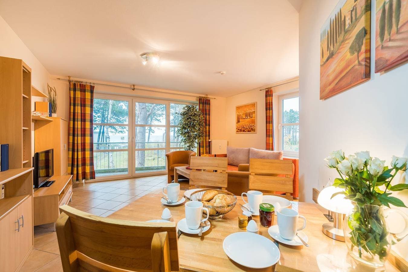 Foto 5 von 10: Appartement mit Balkon und tollem Meerblick, direkt am Strand