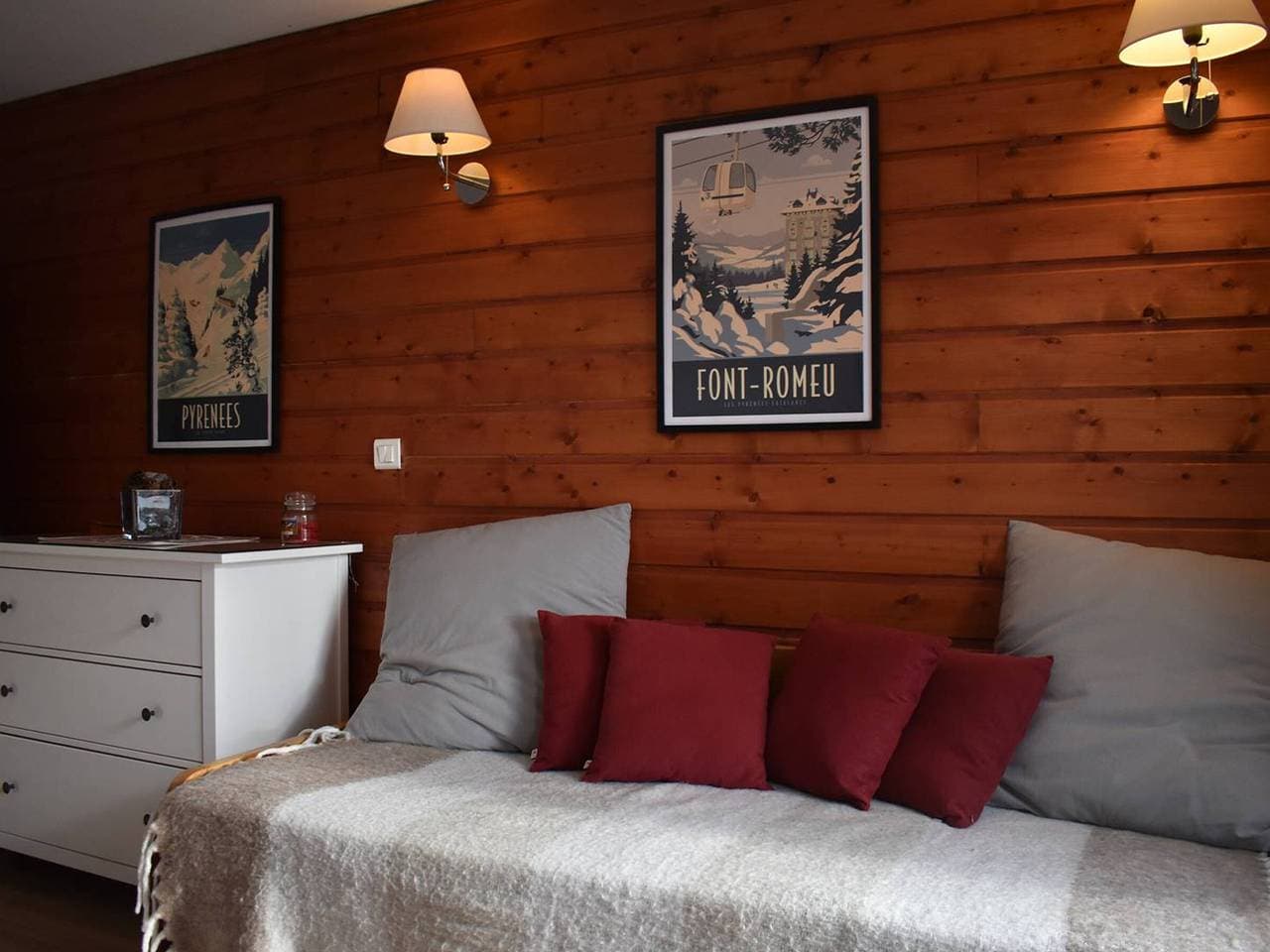 Foto 5 von 11: Südlich ausgerichtetes Studio mit Parkplatz in Font-Romeu
