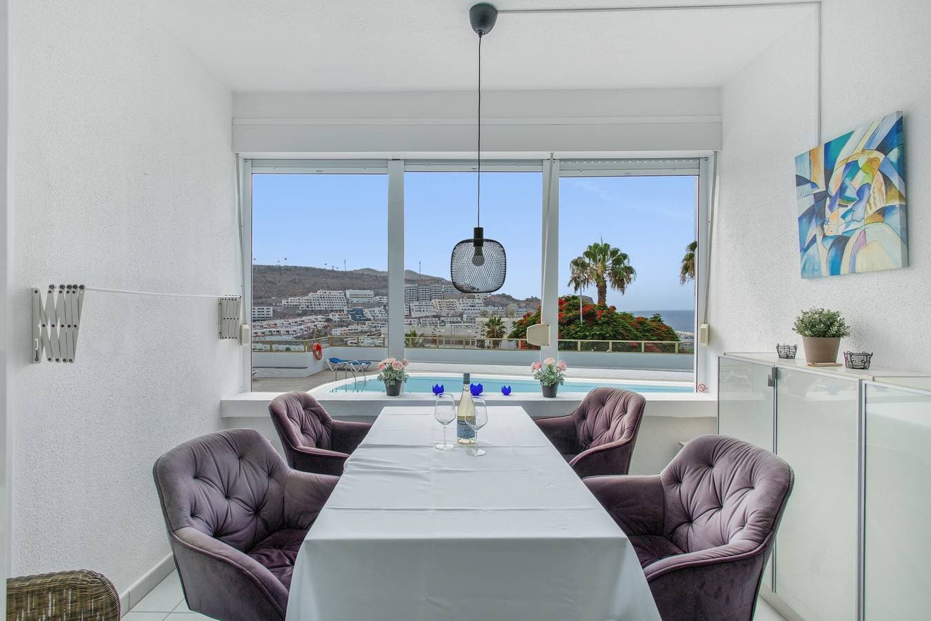 Foto 3 von 26: Ferienstudio 'Vistas Al Atlántico' mit Meerblick, WLAN und Klimaanlage