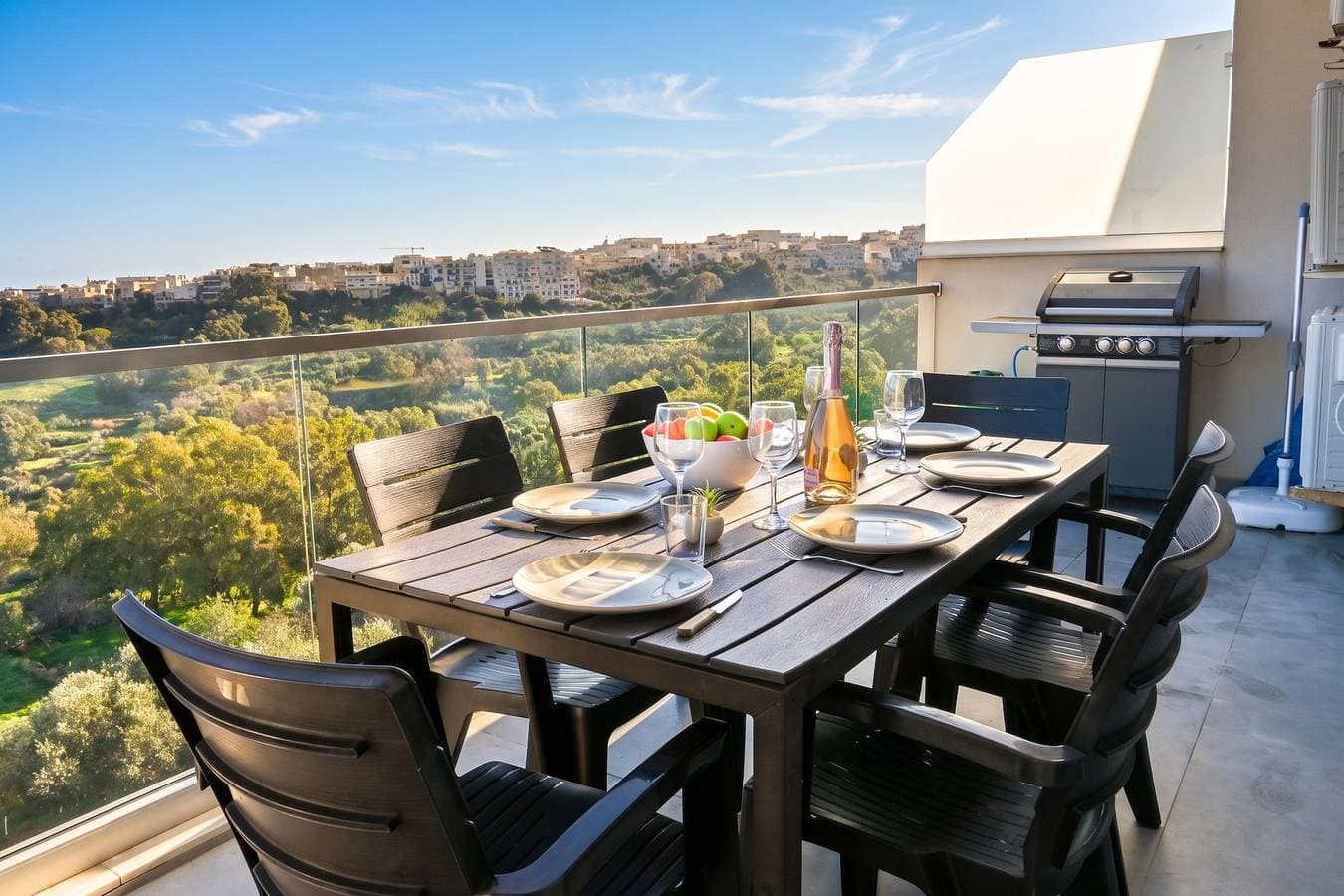 A Sunny Bay View + shared pool Gozo 1