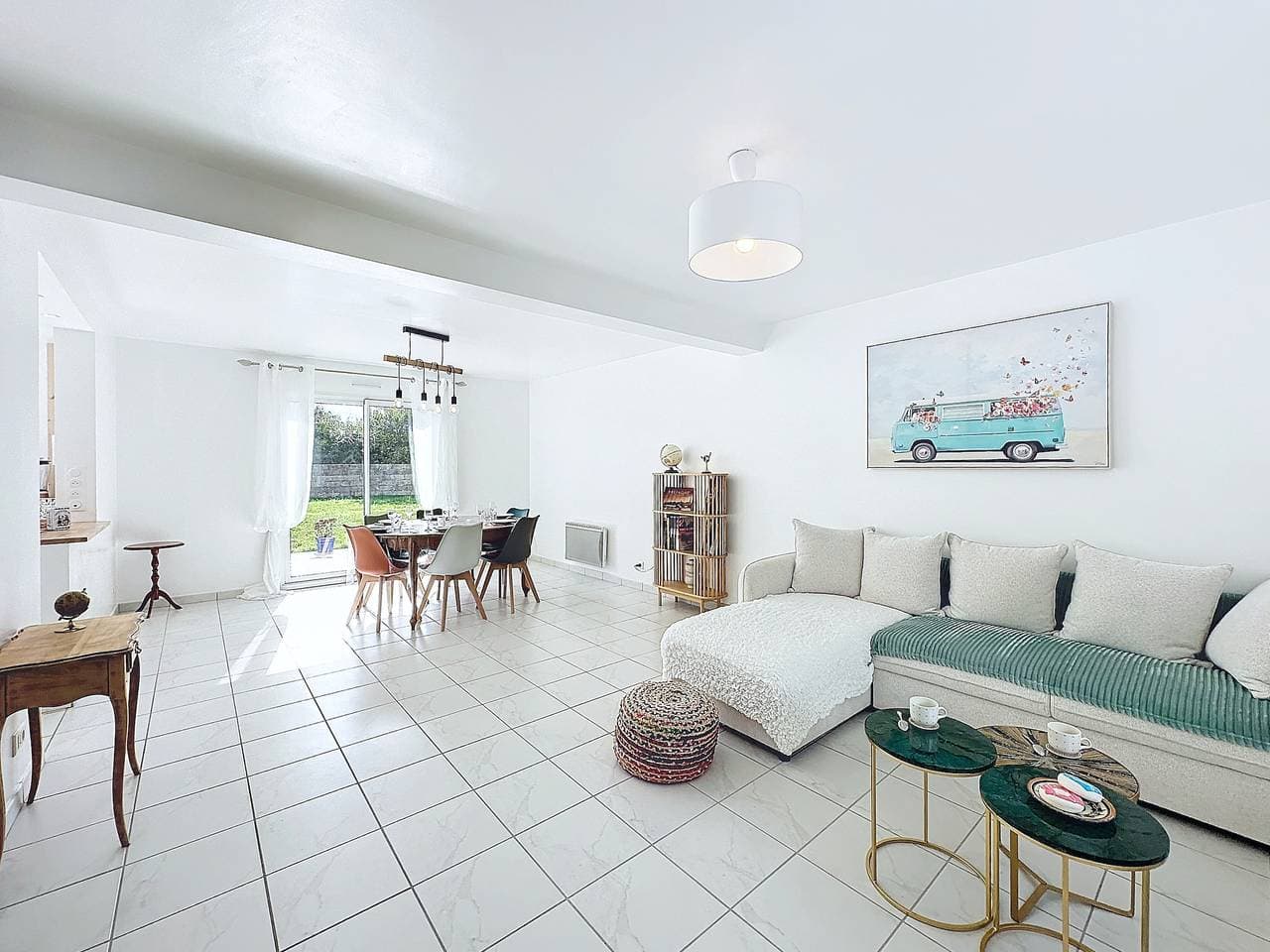 *Lagadenn* jolie maison T4, terrasse, jardin clos 1