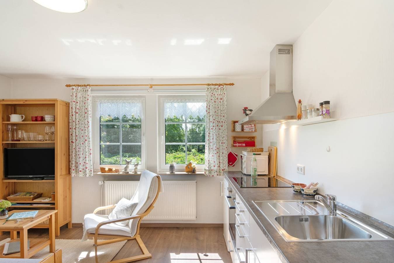 Foto 9 von 40: Ferienwohnung 'Die Fuchsmühle', idyllisch und ruhig gelegen, in der
Natur direkt an der Warme