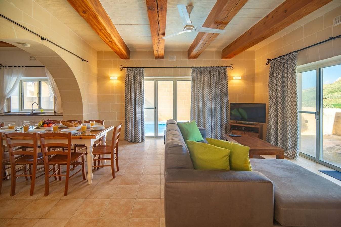 Foto 6 von 17: Villa für 9 Personen mit Meerblick