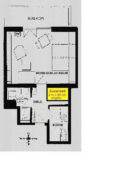Foto 8 von 44: Ferienwohnung Wank 45 m²