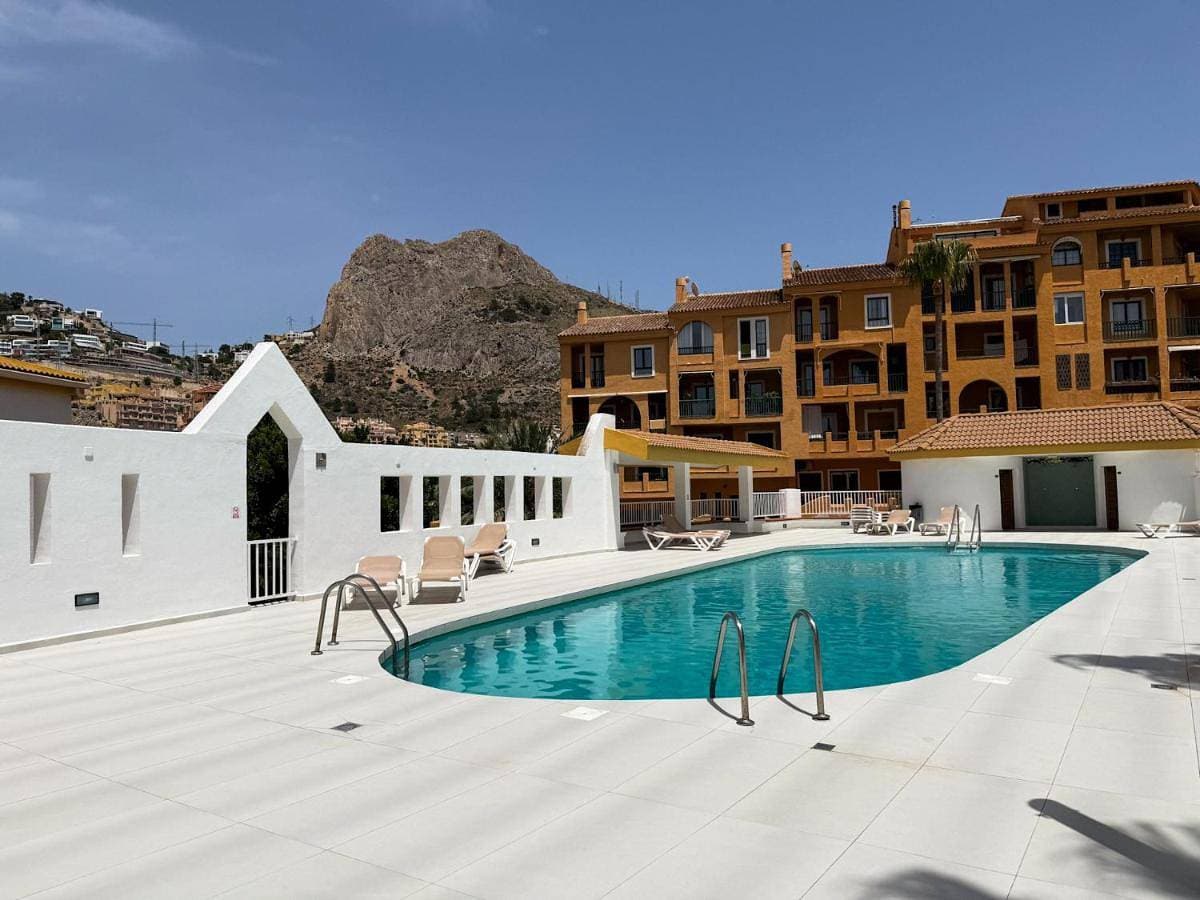 Estudio con piscina y balcón a 2 min de la playa en Mascarat Beach, Altea 1
