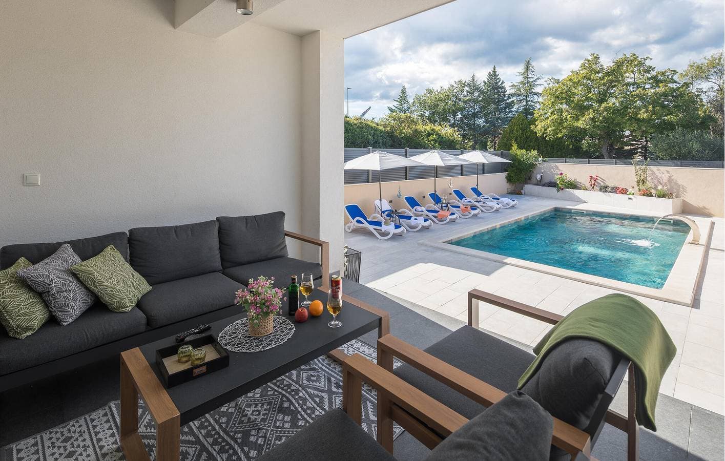 Foto 11 von 31: Gemütliche 1-Zimmer-Wohnung mit Terrasse in der Nähe von Labin und dem Fluss