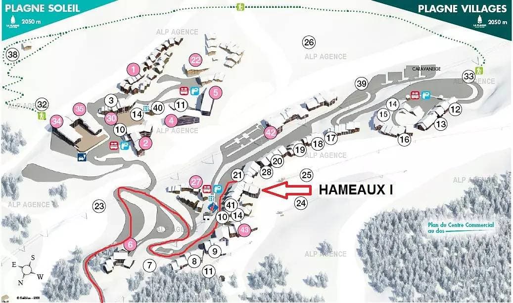 Foto 10 von 10: Studio 3 pers Les Hameaux I - 234H1 - Spanien
