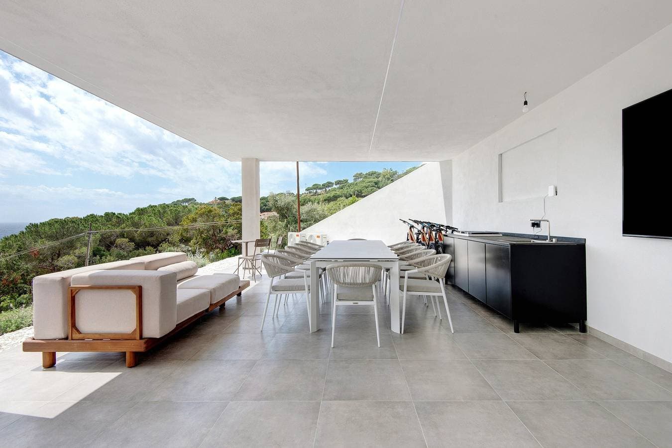 Foto 10 von 41: Villa „Moddissi Charme“ mit Meerblick, WLAN und Klimaanlage