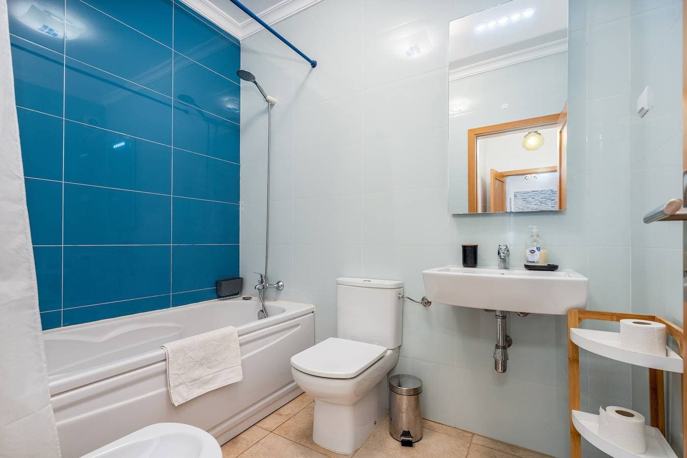 Foto 13 von 36: Ferienwohnung 'Palmeiras De Jv' mit Gemeinschaftspool, WLAN und Klimaanlage