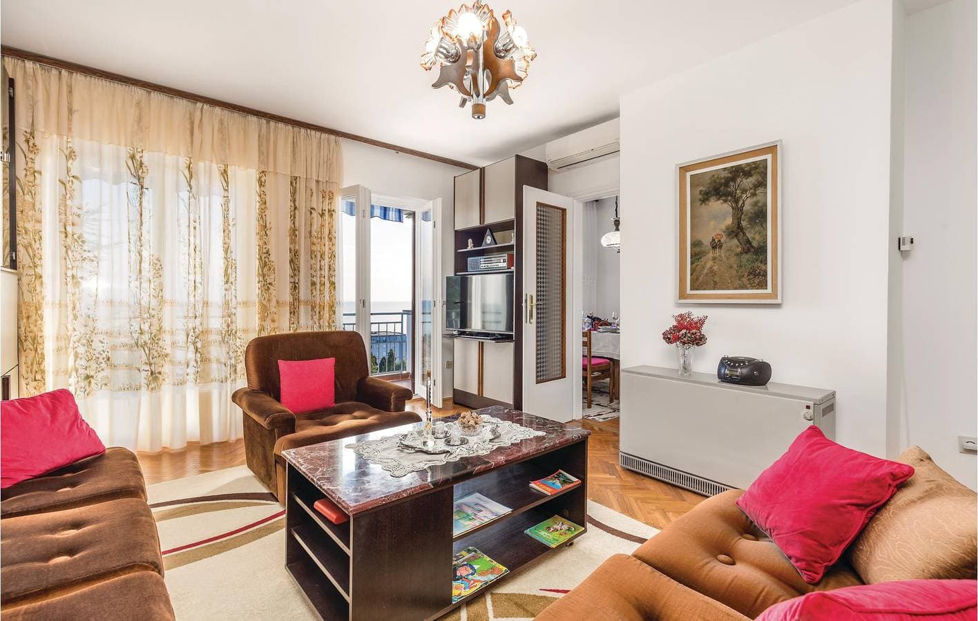 Foto 10 von 28: Gemütliches Apartment mit Meerblick, Terrasse, WLAN und Parkplatz – 300 m vom Strand entfernt