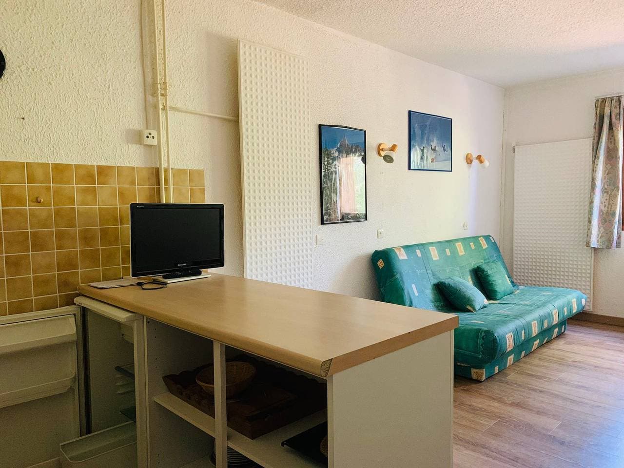 Foto 9 von 14: Gemütliches Studio für 2 in der Nähe der Pisten in Pra-Loup