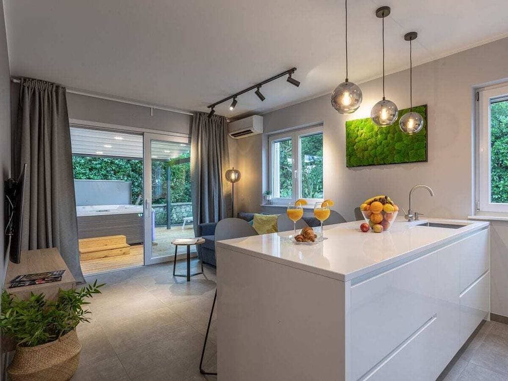 Foto 4 von 47: Ferienwohnung in Baška mit Schwimmbecken