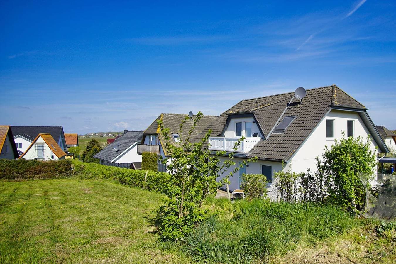 Ferienwohnung mit Terrasse in ruhiger Lage - Haus Südperd FeWo Strandwinde 1