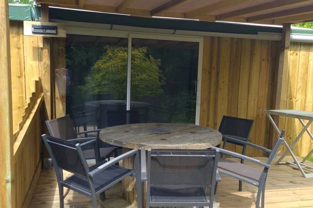 Foto 4 von 16: Chalet 3 étoiles - Piscine  - ccbgddf