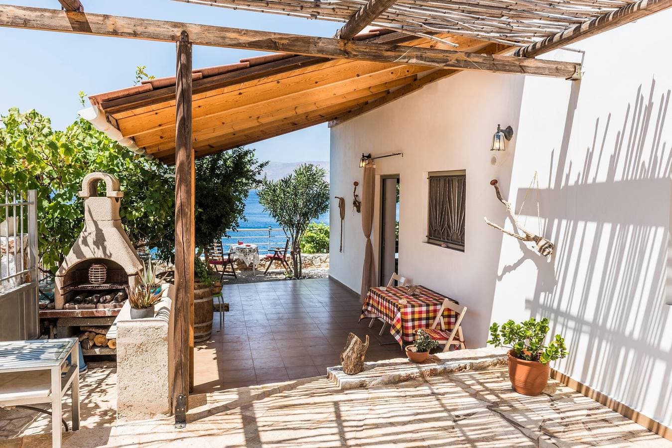 Foto 12 von 21: Kreta mieten Sie ein Haus über dem Meer