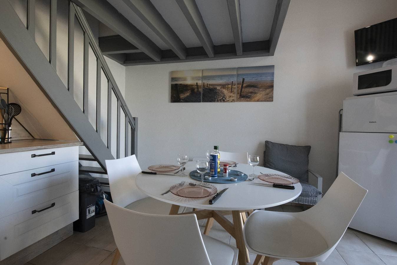 Foto 9 von 18: Haus für 4 pers - Terrasse - 300m zum Strand
