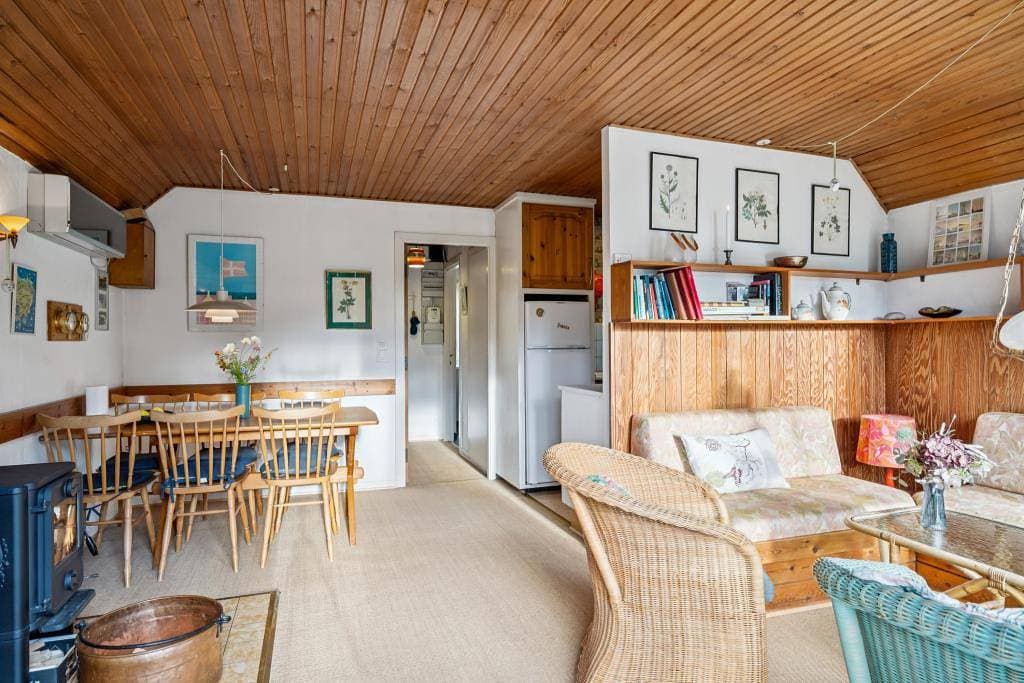 Foto 8 von 18: Authentisches Ferienhaus mit Reetdach und eingezäuntem Grundstück bei Ebeltoft