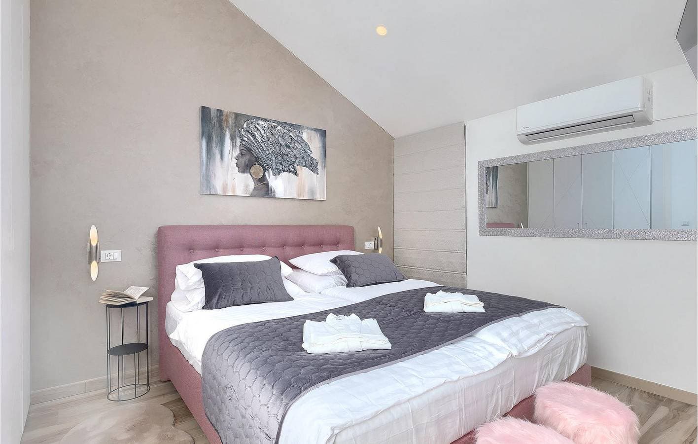 Foto 6 von 53: Gemütliche 2-Zimmer-Wohnung mit Pool, WLAN und Parkplatz in der Nähe von Labinci und dem Restaurant Žardin