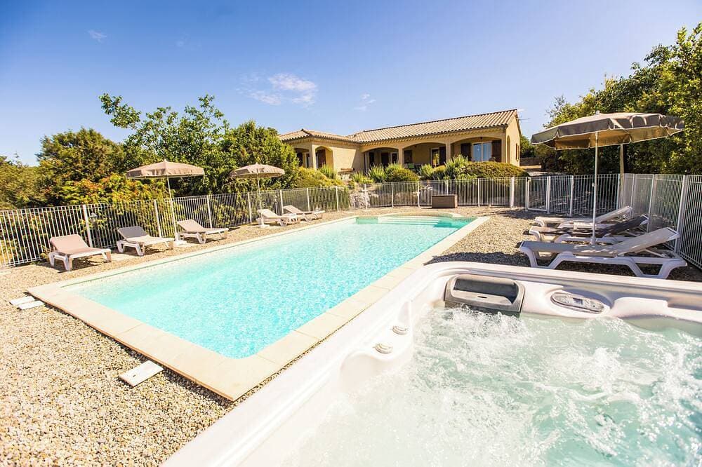 Villa mit privatem Pool und Whirlpool in der südlichen Ardèche! 1
