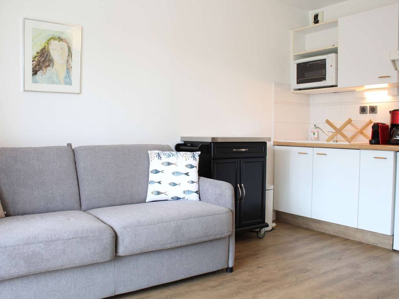 Foto 7 von 20: Gemütliche Wohnung mit Meerblick-Terrasse in Châtelaillon-Plage