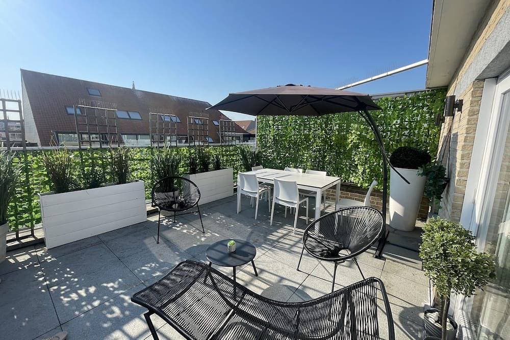 Herrliches Penthouse Knokke Center für 4 Personen mit 2 großen Terrassen 1