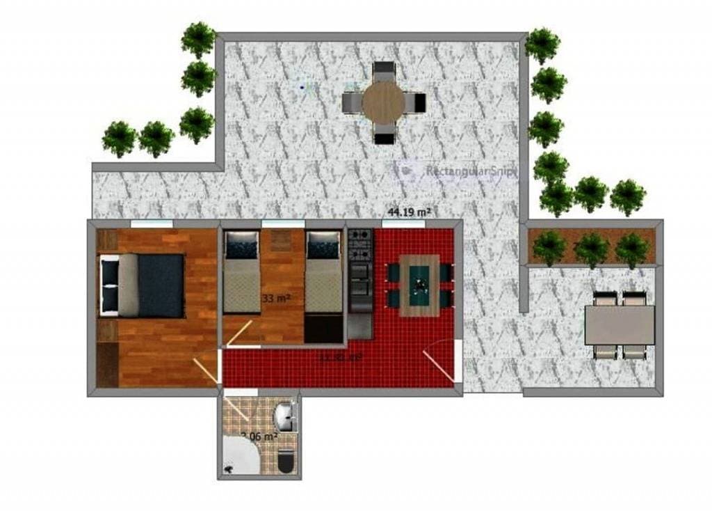 Foto 11 von 34: Ferienwohnung in Povlja mit Meerblick, Terrasse, Klimaanlage, W-Lan (4991-2)