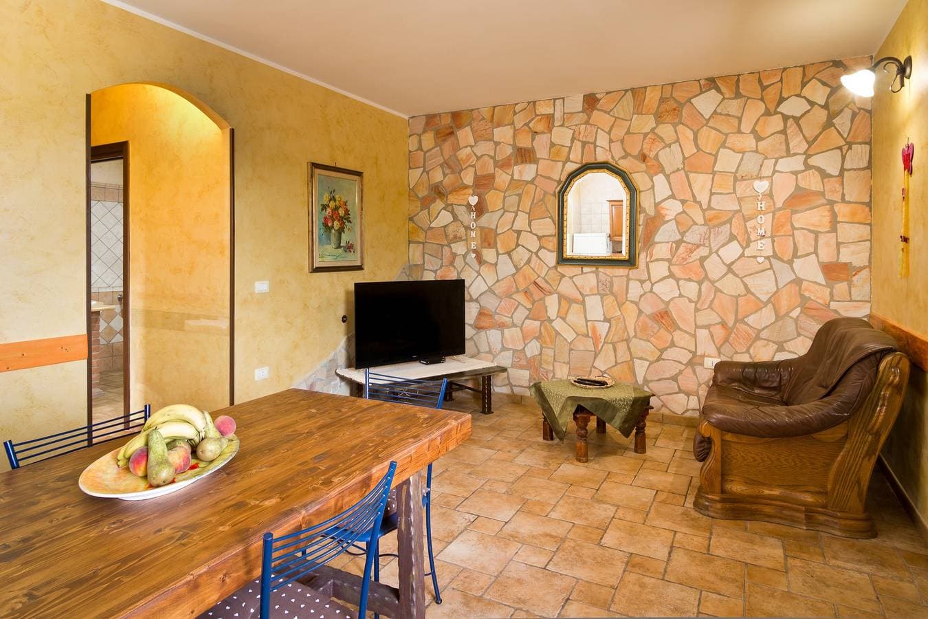 Foto 3 von 23: „Appartamento Nuraghe“ mit Klimaanlage, Garten und Terrasse