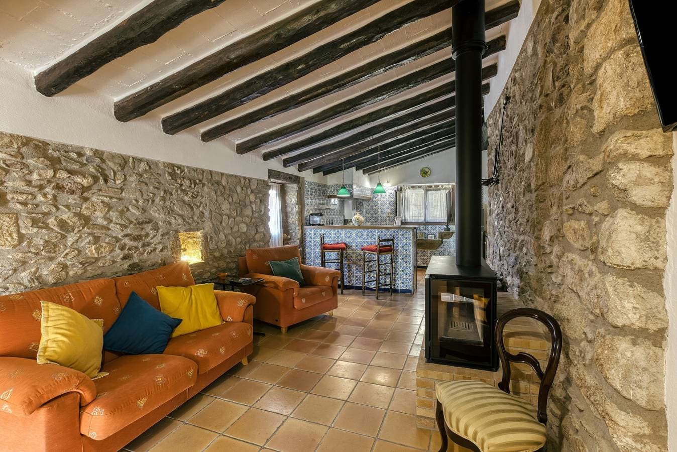 Foto 5 von 40: Ferienhaus "Can Cortada" mit Bergblick, privater Terrasse und WLAN